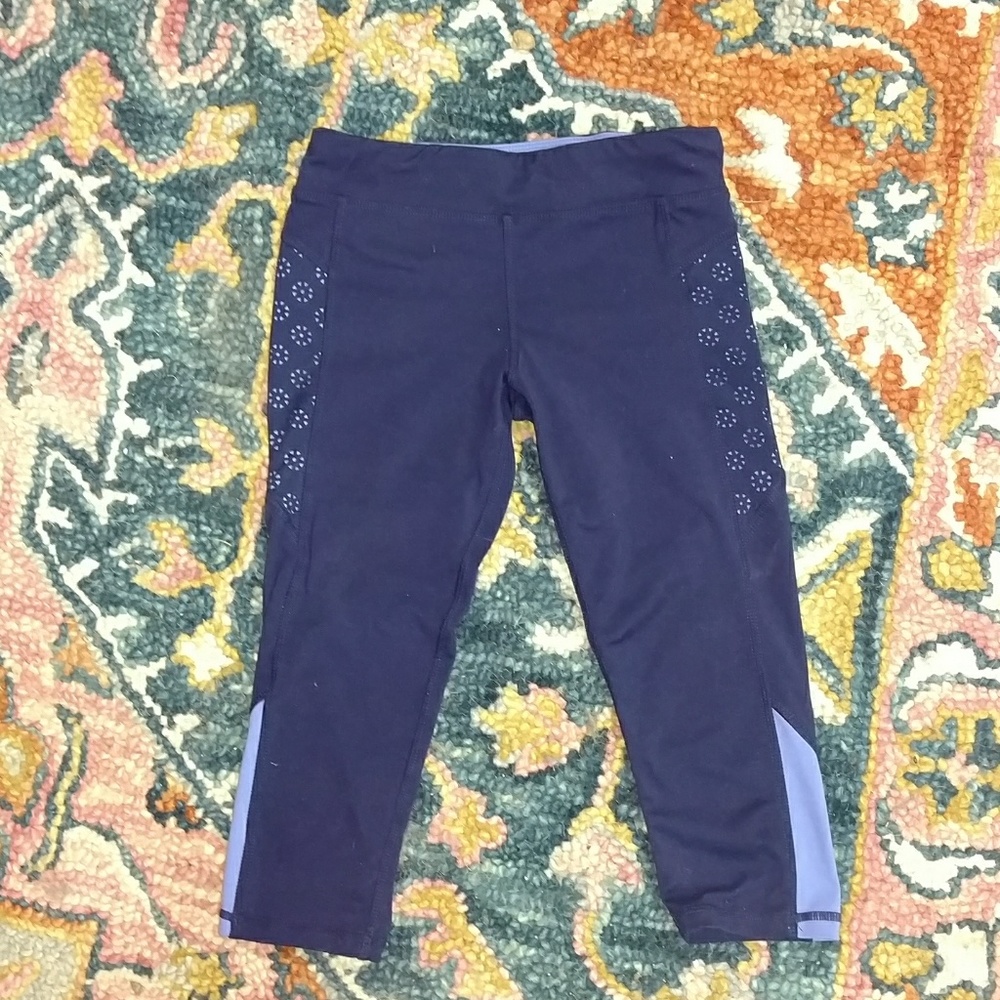 Purple leggings